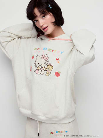 Terry Hang In There Terry Graphic Oversized Hoodie For School Daily Casual | Cider