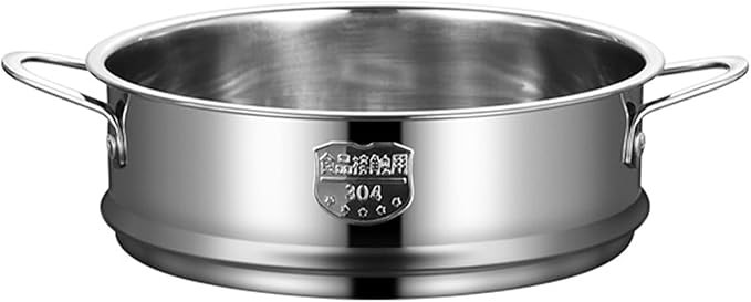 BinaryABC Stainless Steel Dumpling Steamer Basket for Pot,20cm Steamer Insert for Food Veggie Ric... | Amazon (US)