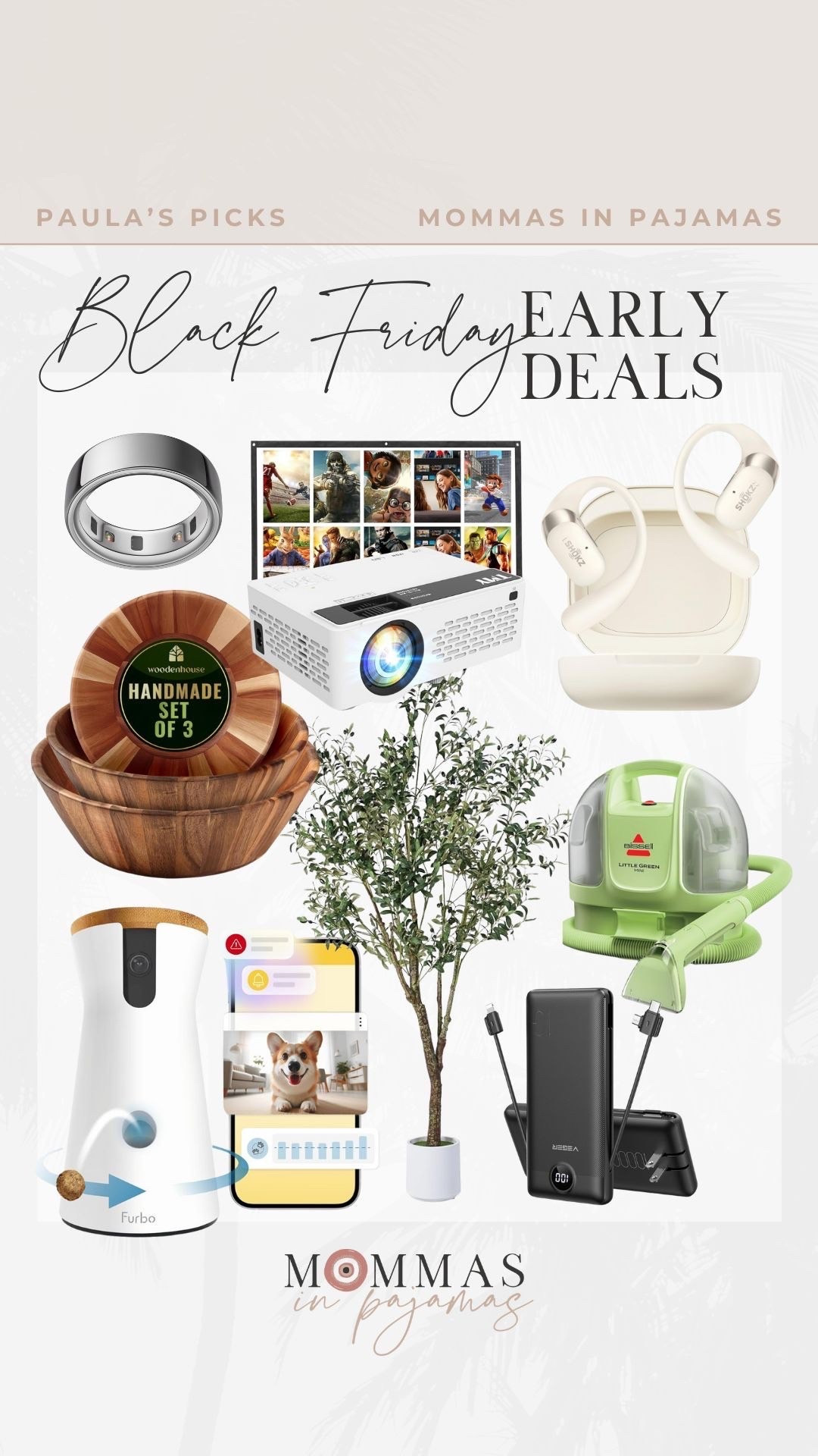 Amazon heard us asking for early Black Friday deals and these are my current favorites! This little green from Bissell is a must have and the Oura is on major sale right now. These would all be the perfect gift for someone on your family (parents, hubby or a sibling) and this Furbo is a must for pet owners. 
Black Friday deals, holiday gift ideas 

#LTKHoliday #LTKHome #LTKSaleAlert