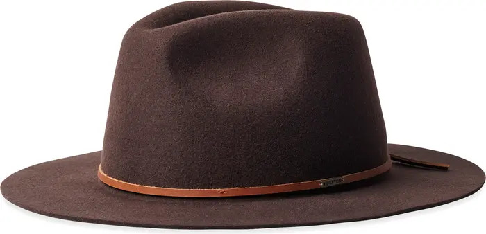 Brixton Wesley Wool Fedora | Nordstrom | Nordstrom