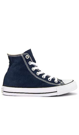 Chuck Taylor All Star Hi Sneaker in Navy | Revolve Clothing (Global)