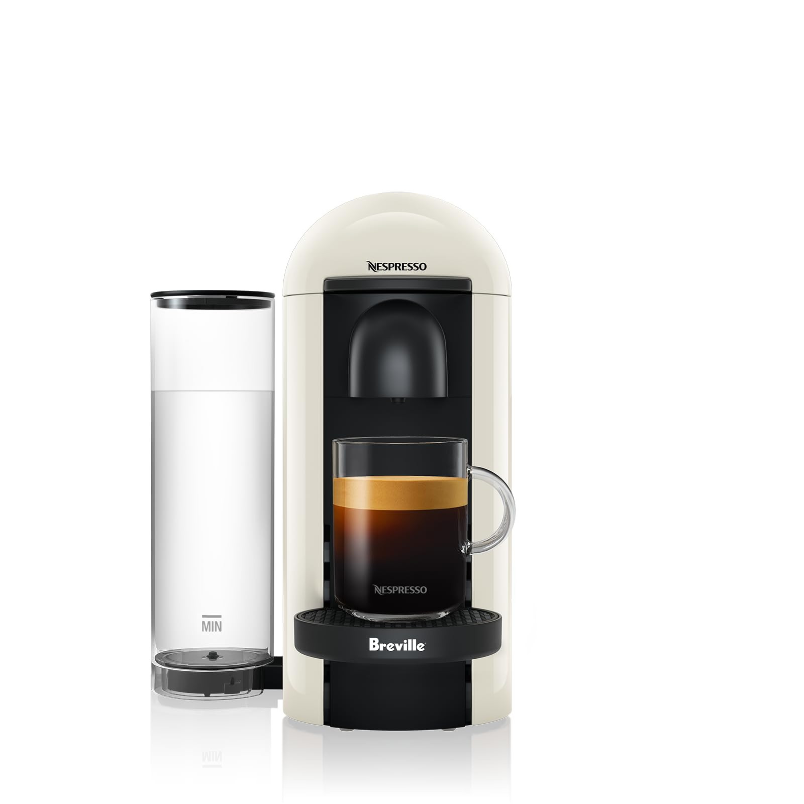 Nespresso VertuoPlus Coffee and Espresso Machine by Breville, White | Amazon (US)