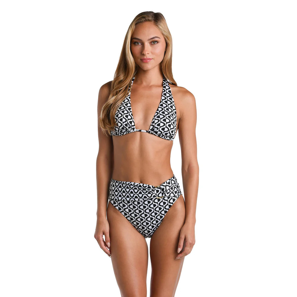 Mod Revival Halter Triangle Top | SPLASH ON MAIN