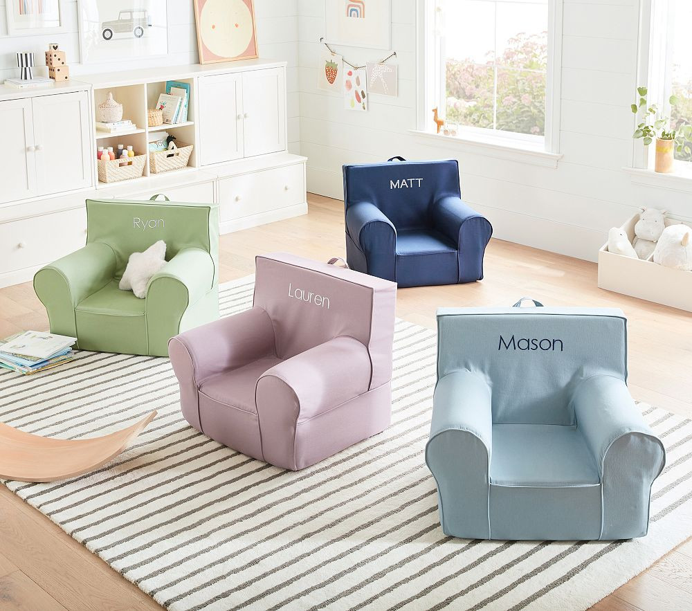 Anywhere Chair®, Twill Slipcover Only | Pottery Barn Kids