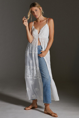 Let Me Be Long Lace Cami | Anthropologie (US)