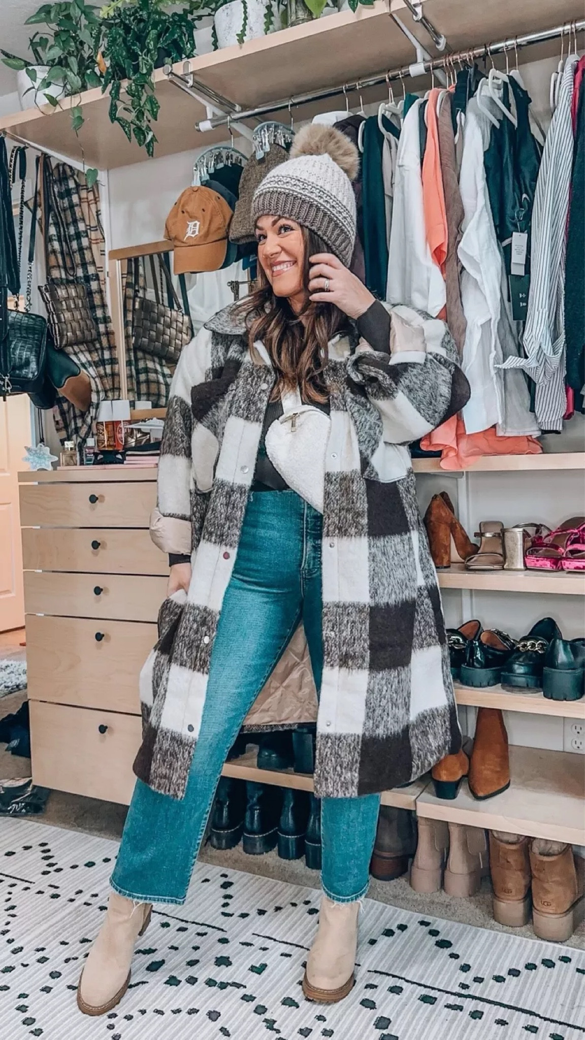 Curvy girl outfit inspo - midsize winter outfit - casual size 14 fashion

#LTKstyletip #LTKSeasonal #LTKsalealert