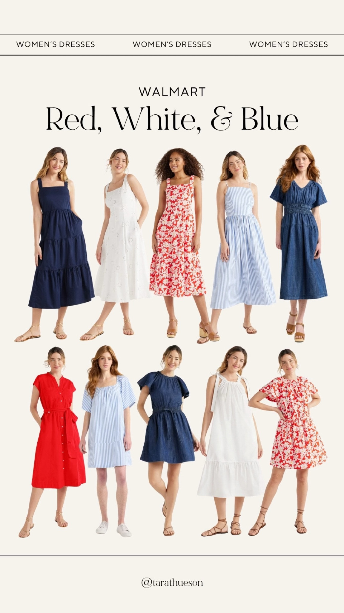 Super cute dress options for the 4th! Perfect to wear far beyond the holiday too. @walmartfashion #walmartpartner #walmartfashion

#LTKFindsUnder50 #LTKStyleTip #LTKSeasonal