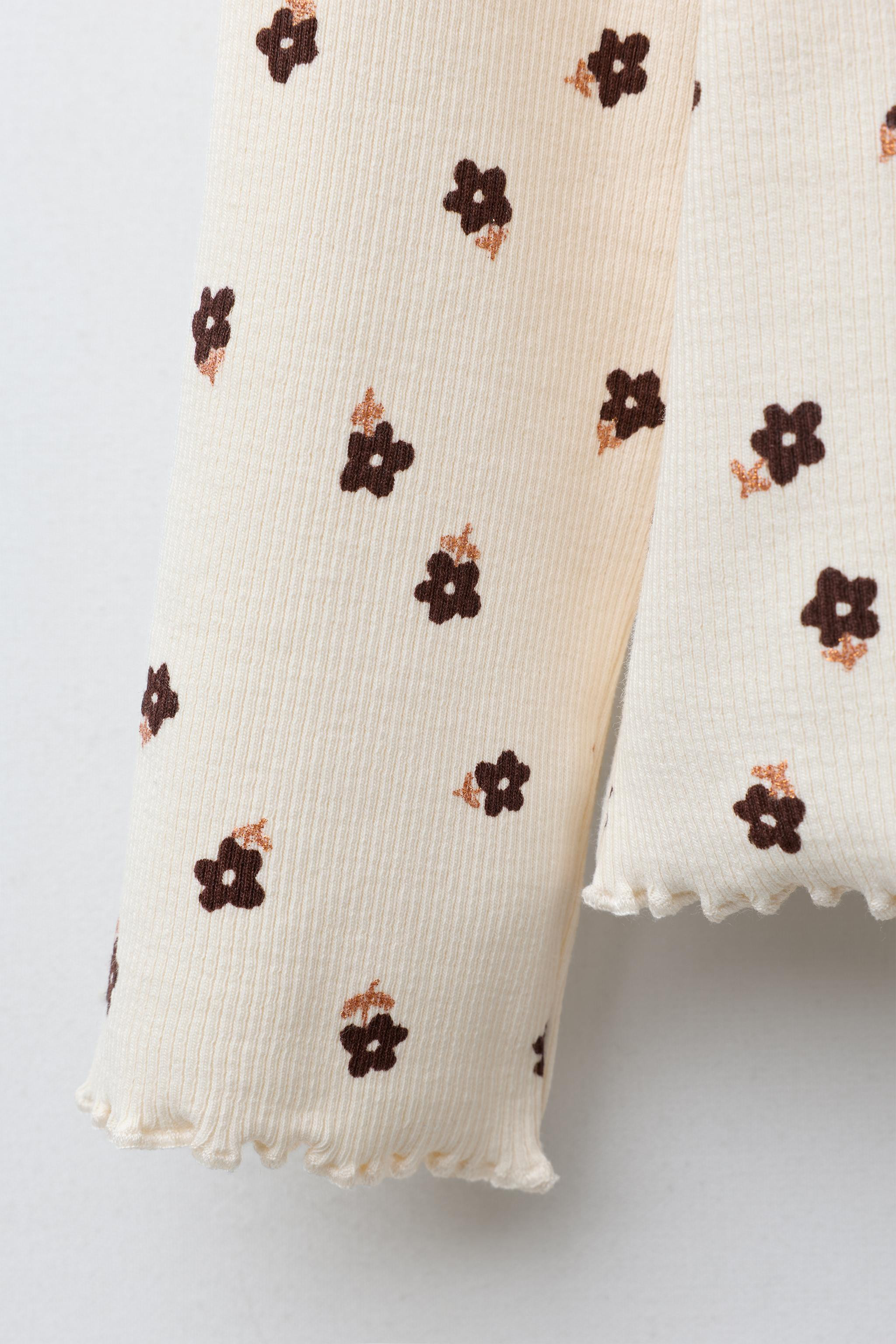 PRINTED RIBBED T-SHIRT | Zara US