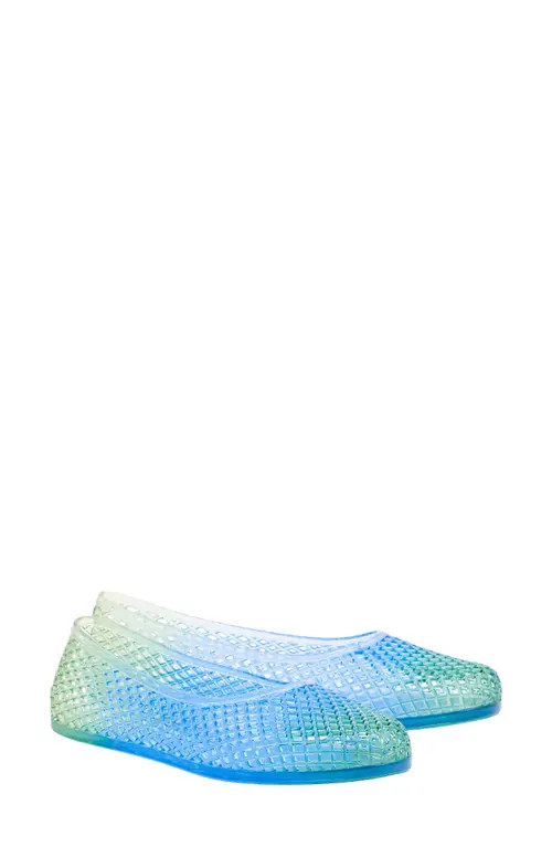 Ancient Greek Sandals Iro Mesh Jelly Flat in Blue/green at Nordstrom, Size 40 | Nordstrom