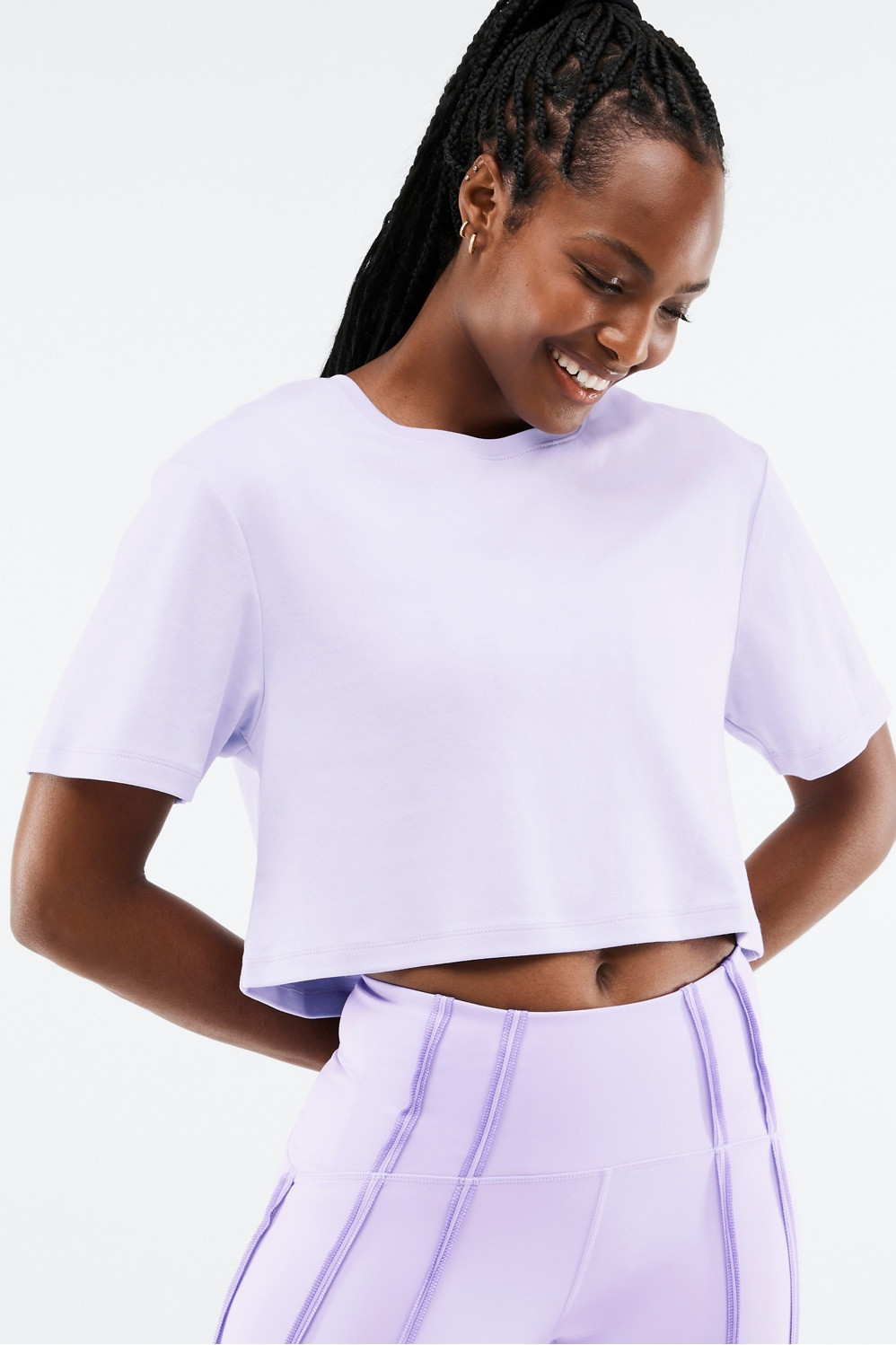 Jen Cropped T-Shirt | Fabletics