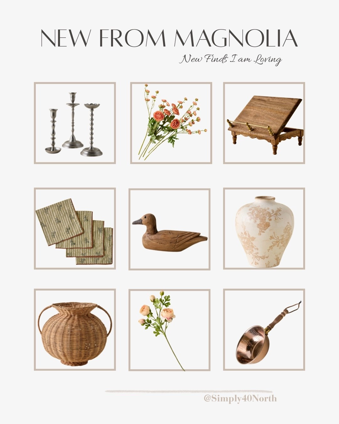 Magnolia had some new home decor pieces I am loving.  

#LTKHome