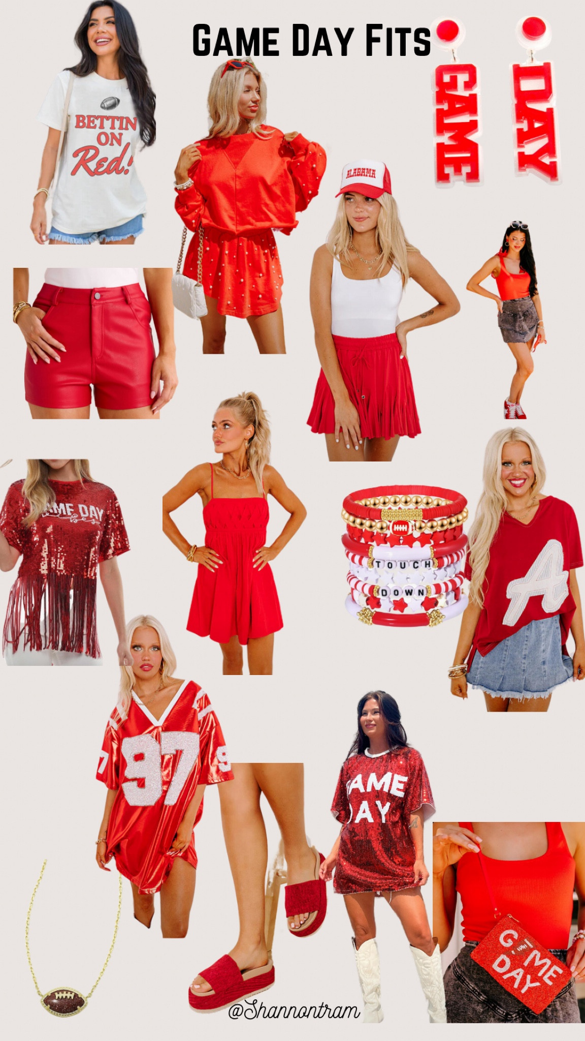 Red and white. Game day fits 

#LTKU #LTKSaleAlert #LTKSeasonal