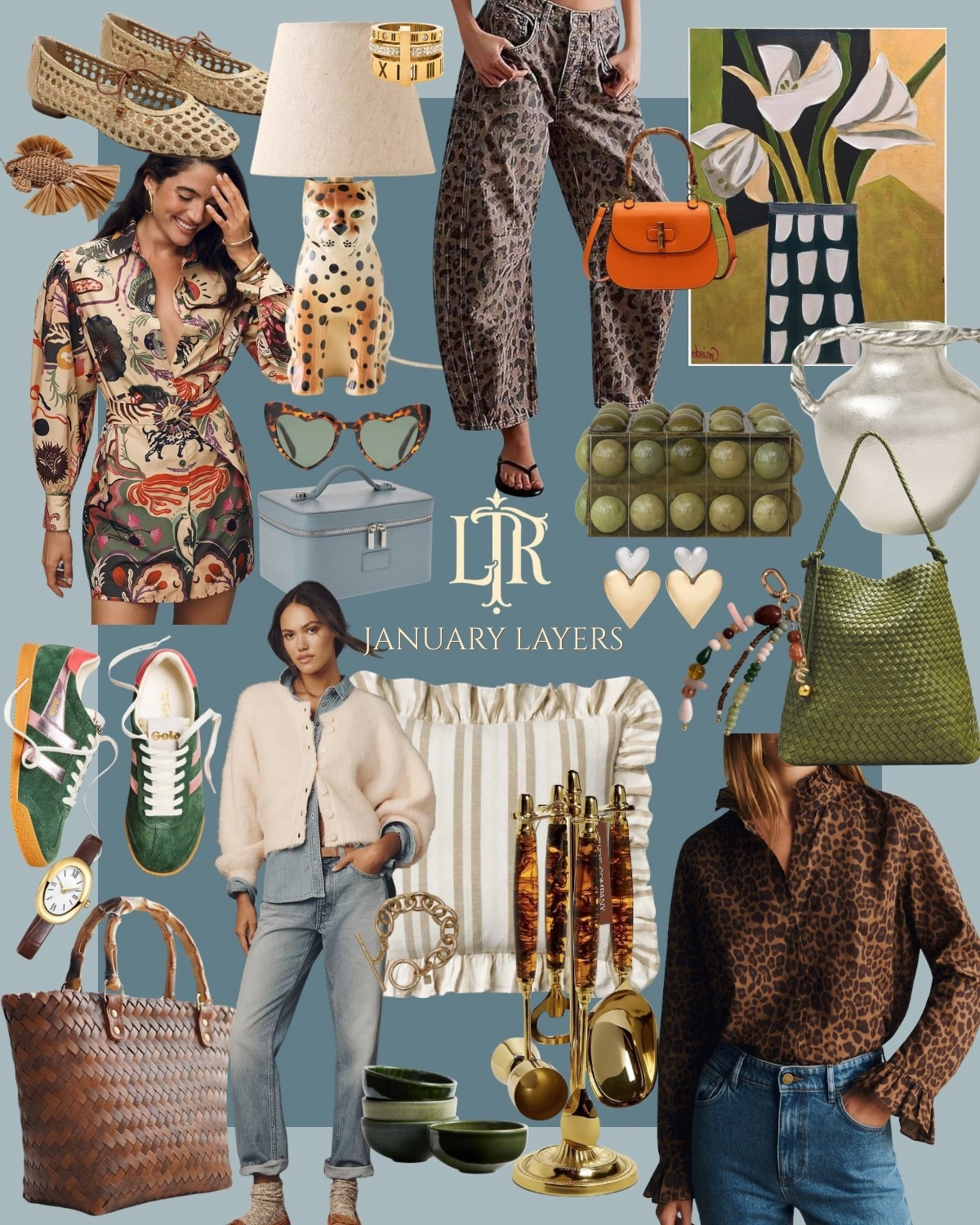 Comment SHOP for links! January, but not boring. Moody blues, cozy layers, leopard moments, woven textures, and pieces that make winter feel intentional instead of blah.

This is my January mood… everything I’ve been saving, screenshotting, and slowly leaning into this month. A mix of Amazon finds + forever pieces I’d wear or style on repeat.

#LTKOver40 #LTKdayinmylife #LTKHome