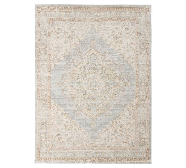 Reef Easy Care Synthetic Rug | Pottery Barn (US)