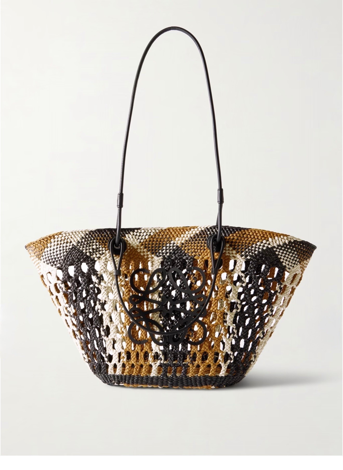 LOEWE
+ Paula's Ibiza Anagram leather-trimmed woven palm tote

This lightweight tote is handcrafted from palm with supple leather straps and an 'Anagram' patch. It's sized to hold your beach towel, book and water bottle.

#LTKSeasonal #LTKTravel #LTKWorkwear