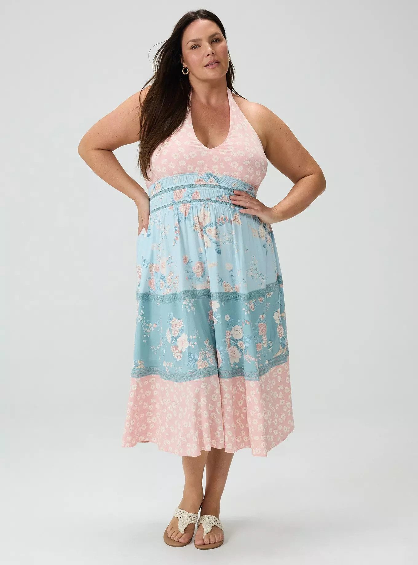 Halter Tea Length Sundress | Torrid (US & Canada)