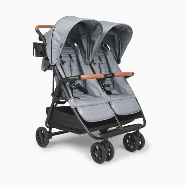 Zoe Twinᵛ² Double Stroller in Luxe Grey | Babylist