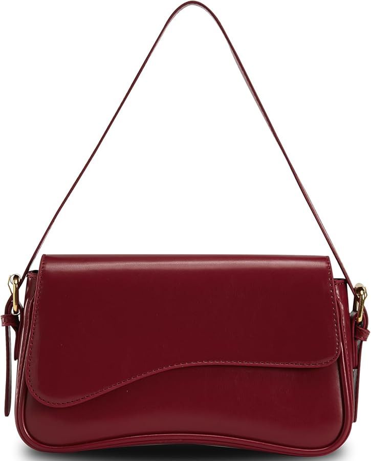 Small Shoulder Bags for Women,Crossbody Purses,Retro Vegan Leather Tote Handbag, Clutch Hobo Purs... | Amazon (US)