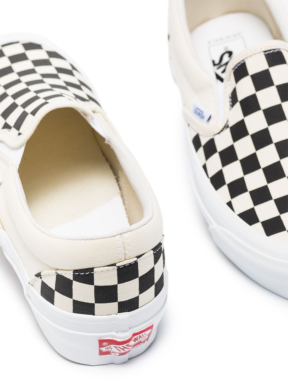 Old Skool Checkerboard slip-on sneakers | Farfetch (US)