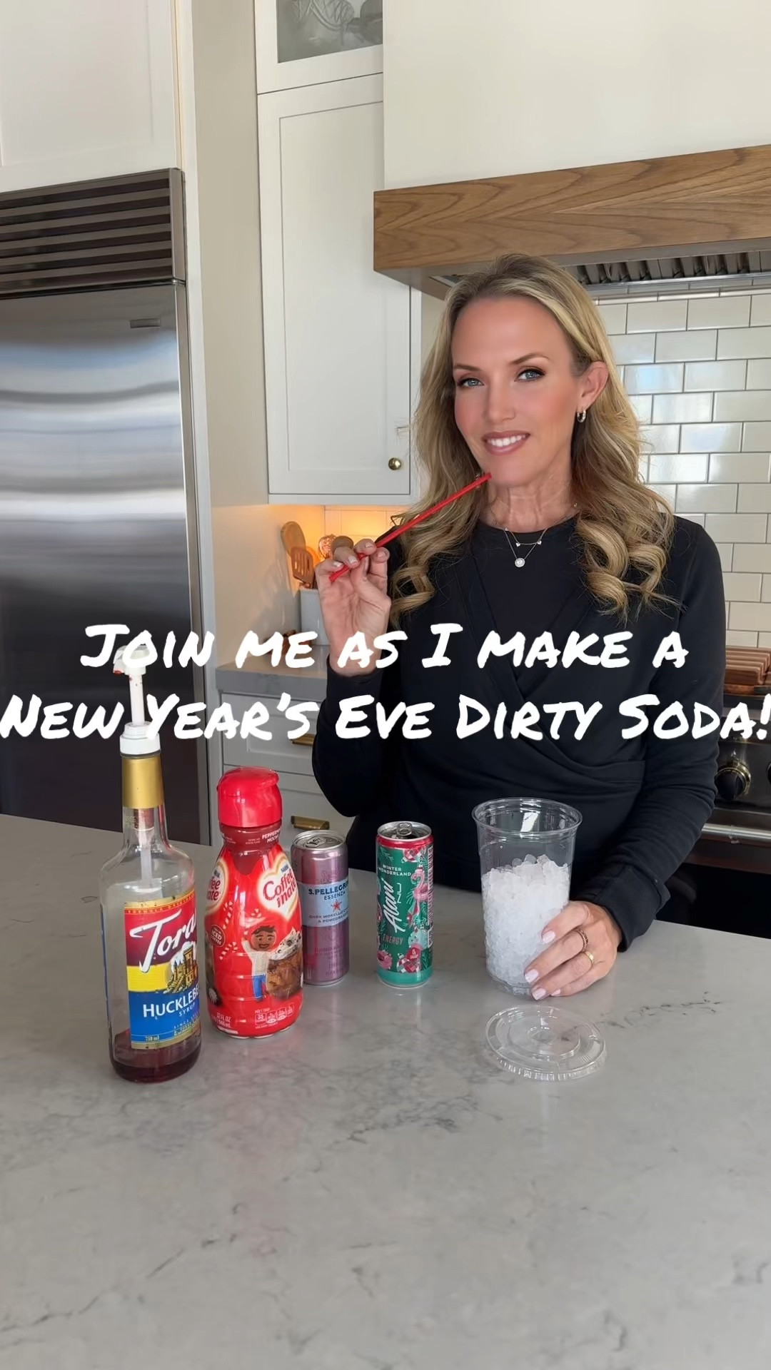 Happy New Years Eve! This is a great dirty soda for a late night party! The base is Alani and sparkling water with huckleberry and a very special creamer. 

Recipe is at www.tennisyellow.com and all supplies can be found at my LTK shop! 

Cheers! 🥂 


#LTKFamily #LTKWatchNow #LTKParties