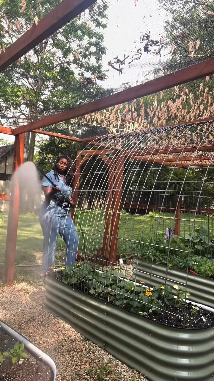 Man life really comes at you fast but I like it just like this. I never realized just how soothing and relaxing gardening could be until I started in 2020 and it’s just morphed since then. From a single 4 x 8 raised bed from Costco to my dream enclosed garden space that I built. 

Looking forward to this years harvest and bringing you guys along

For those wondering about my raised garden beds their from @vego_garden and I purchased mine on Amazon last year. Type GARDEN for a link to my raised beds