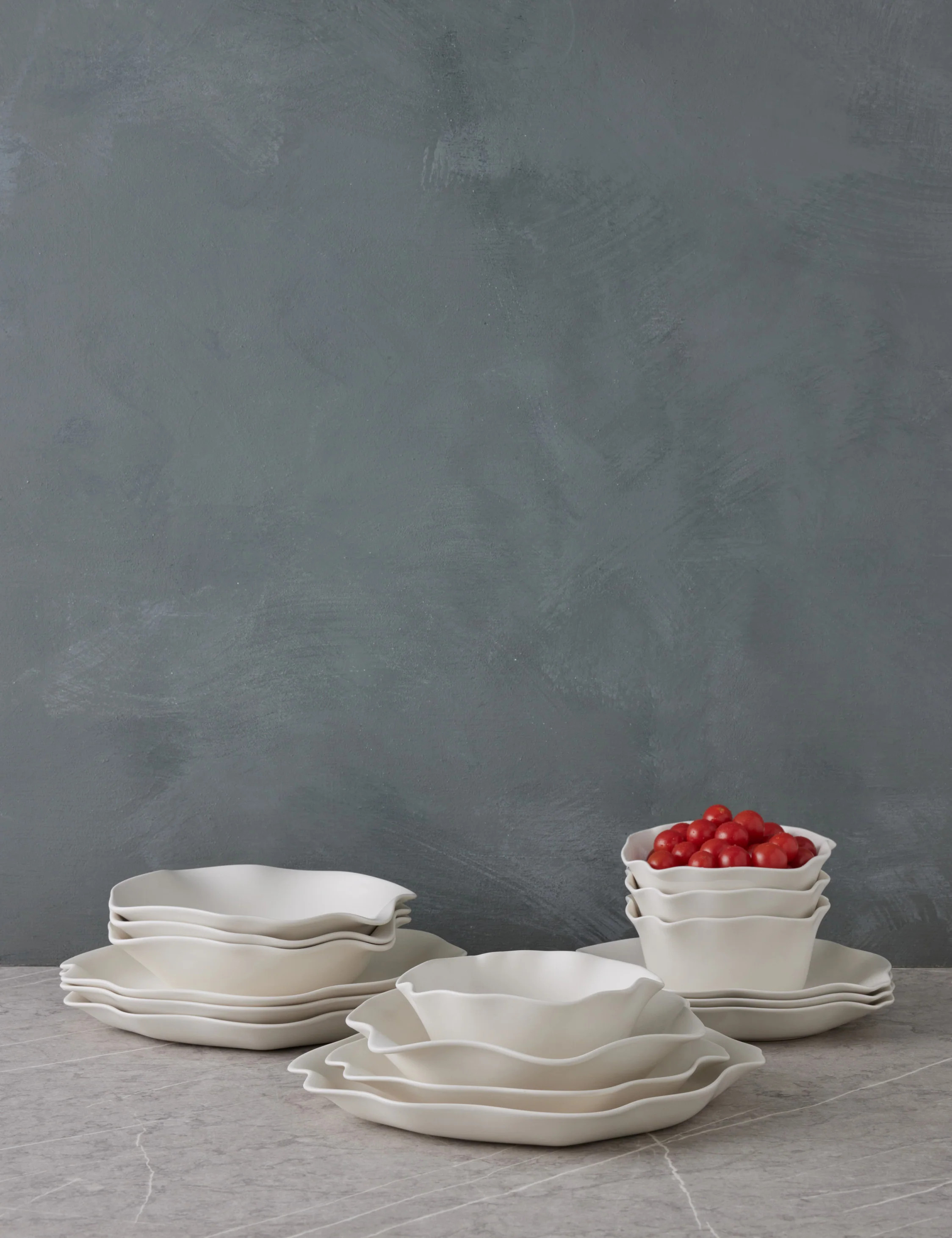 Nadia Satin-Matte Stoneware Dinnerware | Lulu and Georgia 