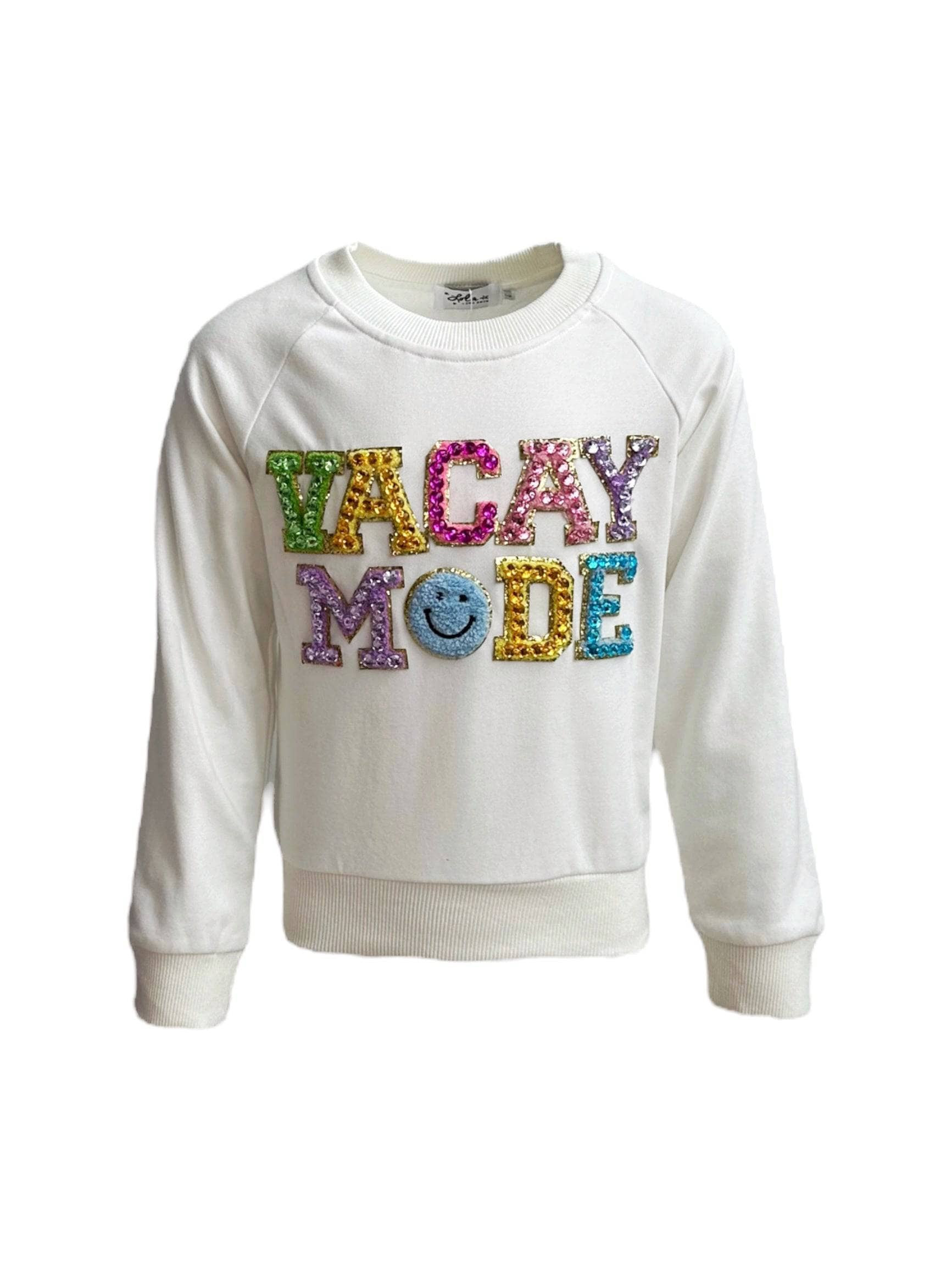 Crystal VACAY MODE Sweatshirt 10 | Lola + The Boys