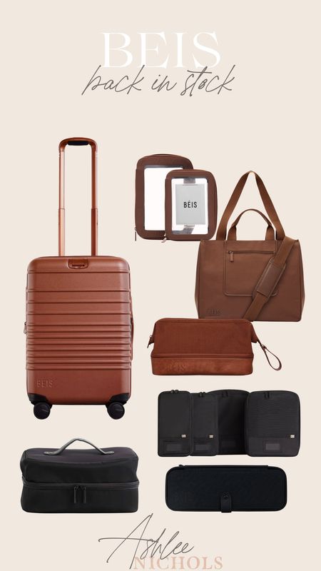 Beis luggage and packing essentials are back in stock!

Beis, Beis luggage, Beis packing cubes, travel essentials 

#LTKfindsunder100 #LTKtravel #LTKfindsunder50