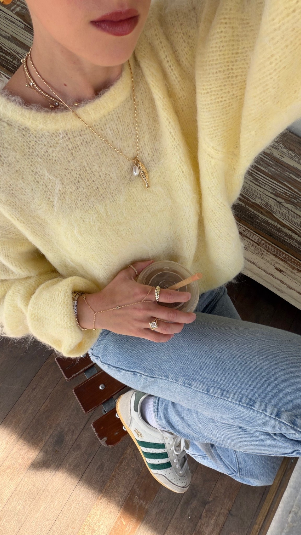 4/14/26 Casual Spring Outfit of the Day

An easy spring outfit I keep coming back to 🤍

Wearing one of my favorite oversized sweaters from American Vibtwge (size M/L — very oversized, so keep that in mind!) with my go-to Levi’s baggy jeans for that relaxed, effortless feel. Finished with my Adidas sneakers (linking a similar pair) and a few everyday accessories like my Amazon glasses + scrunchies.

Simple, comfortable, and perfect for everyday spring ✨




#LTKSeasonal #LTKootd