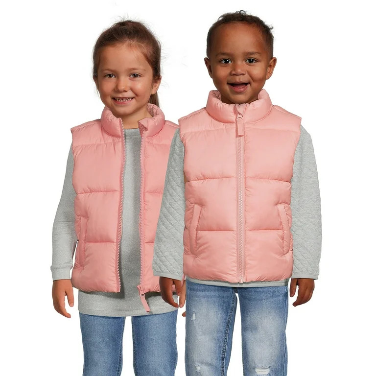 Wonder Nation Toddler Puffer Vest, Sizes 12M-5T | Walmart (US)