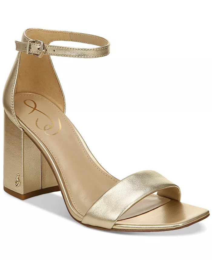 Women's Daniella Two-Piece Block-Heel Sandals | Macys (US)