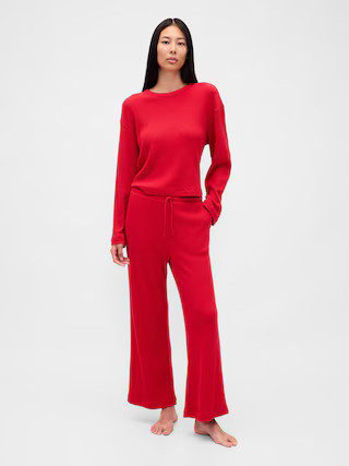 Waffle Wide-Leg PJ Pants | Gap (US)