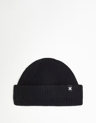 COLLUSION Unisex fisherman beanie in black | ASOS (Global)