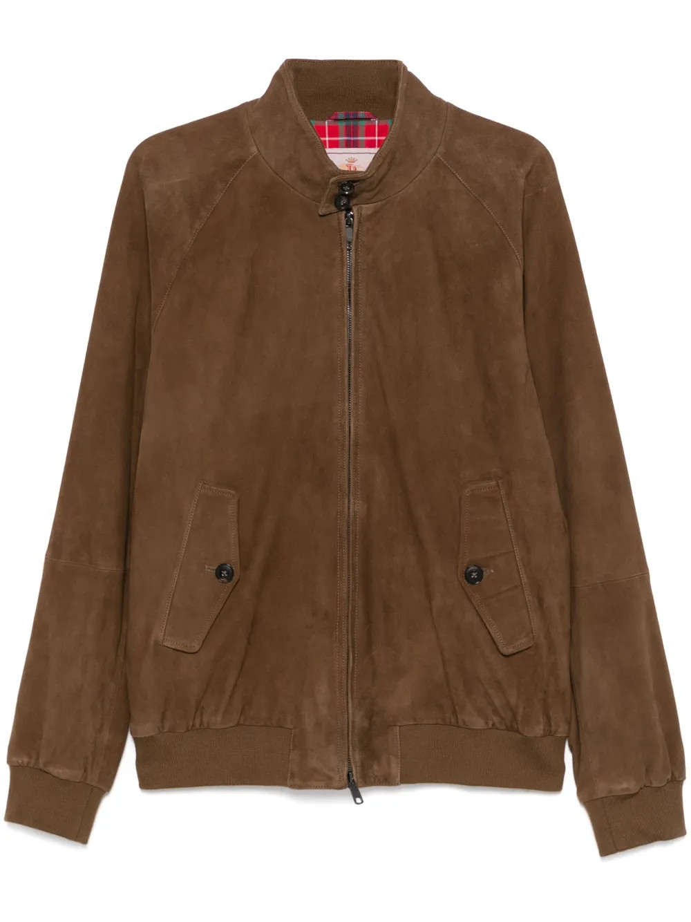 Baracuta Suede Jacket | Brown | FARFETCH UK | Farfetch Global