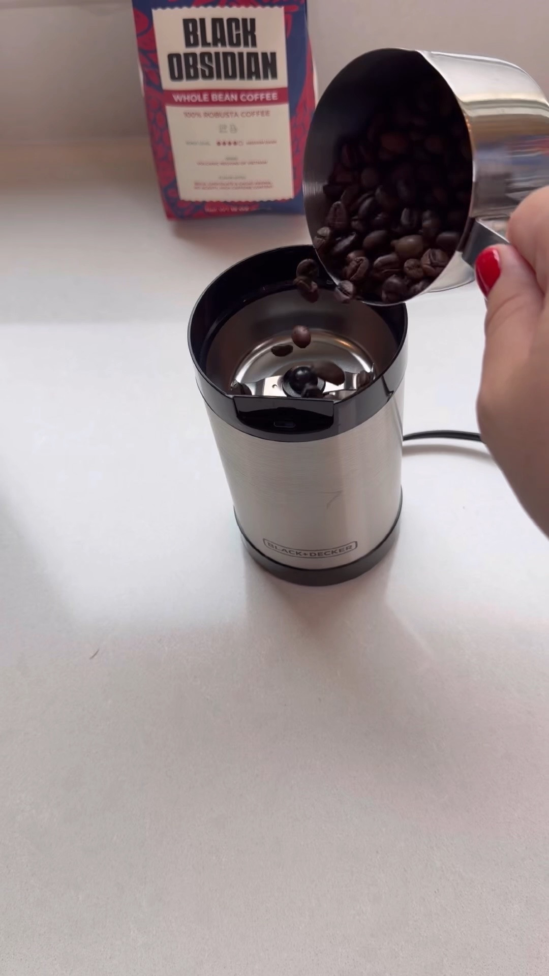 Fresh ground coffee just hits different ☕✨ This little grinder upgraded my mornings instantly. #AmazonFinds #CoffeeLover #coffee

#LTKsale #LTKhome #LTKgiftguide