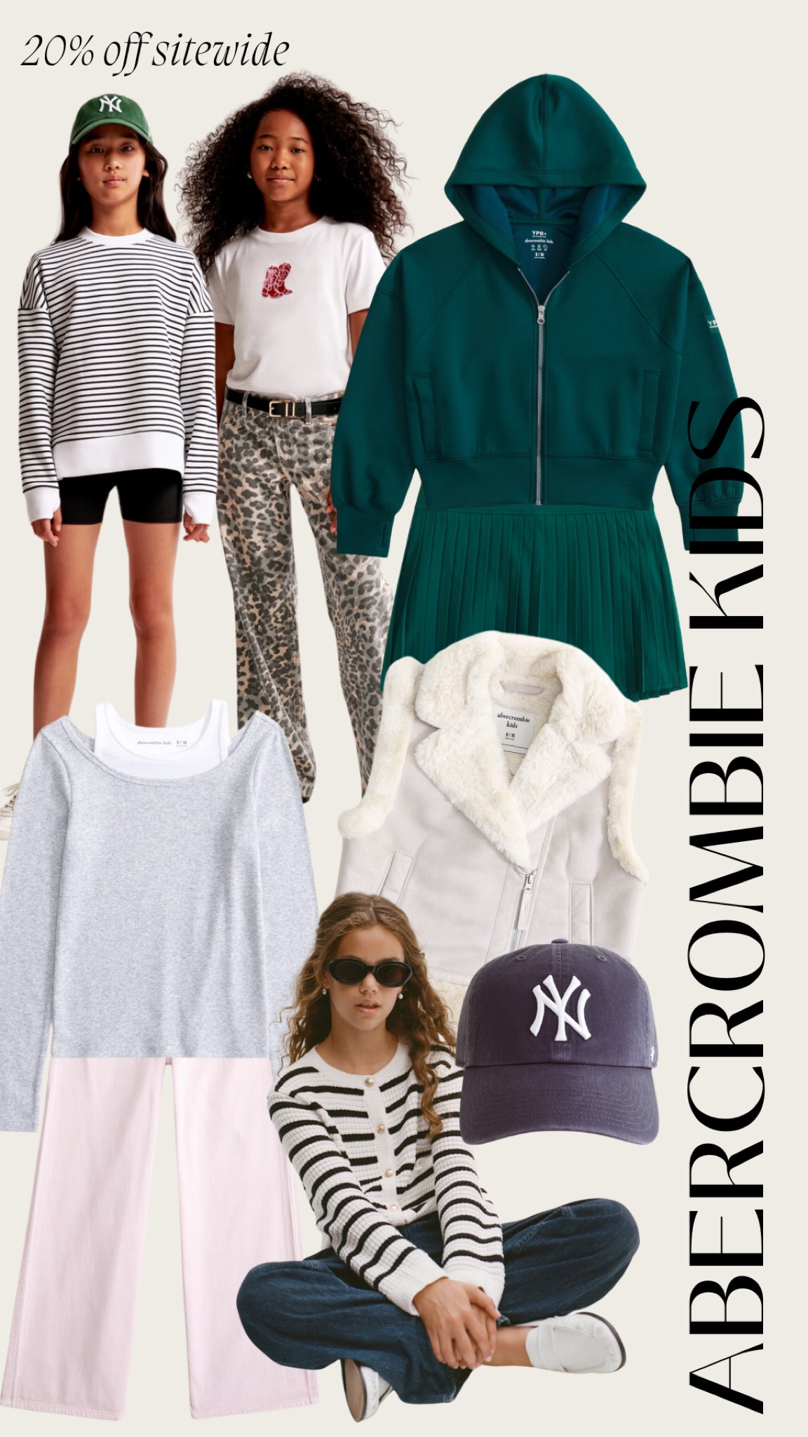 20% off sitewide | Abercrombie Kids … 

#LTKKids #LTKFallSale #LTKSeasonal