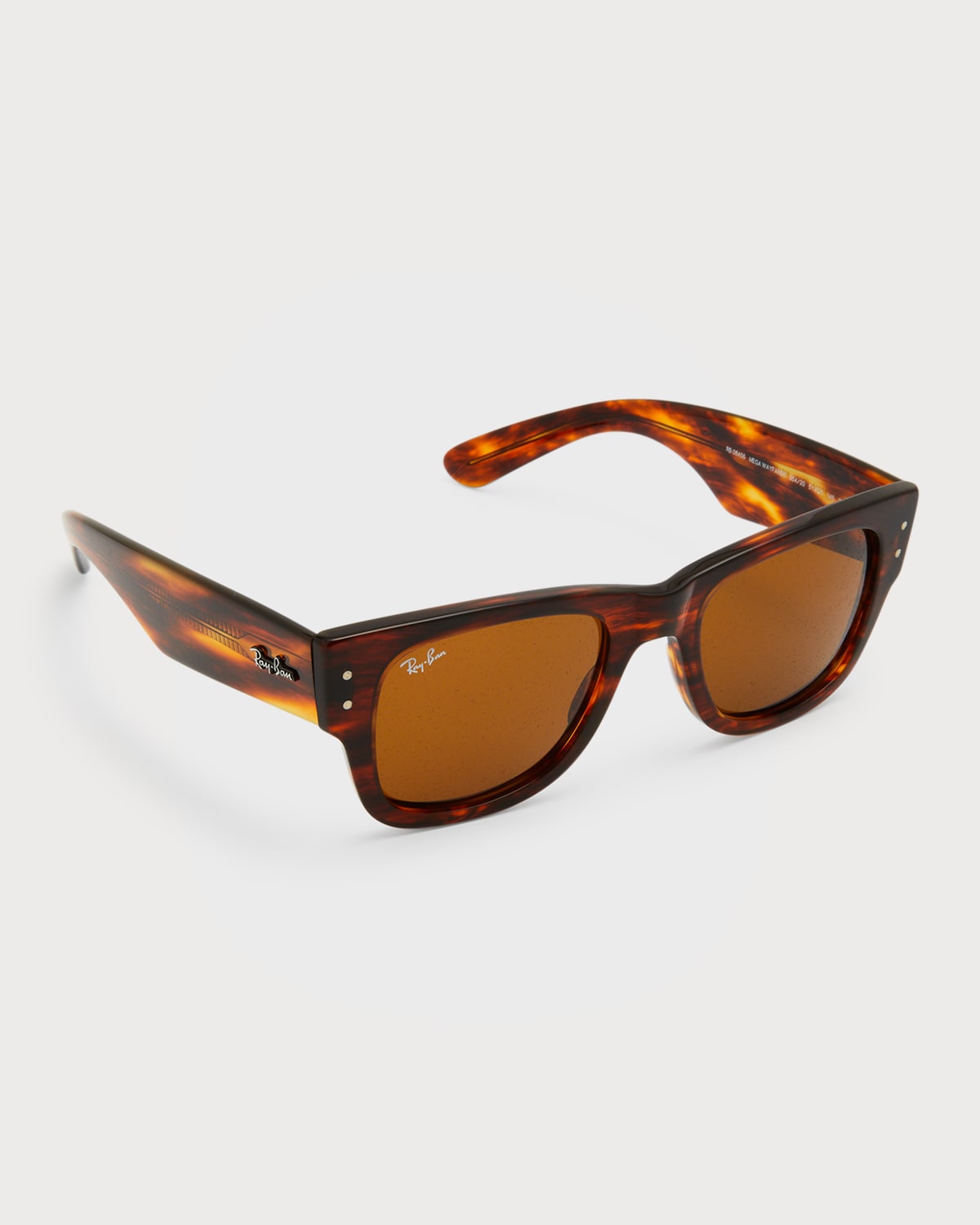 Men's Raised Logo Square Sunglasses | Neiman Marcus
