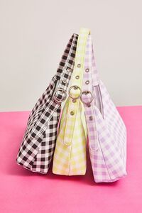 Gingham Baguette Shoulder Bag | Forever 21 | Forever 21 (US)