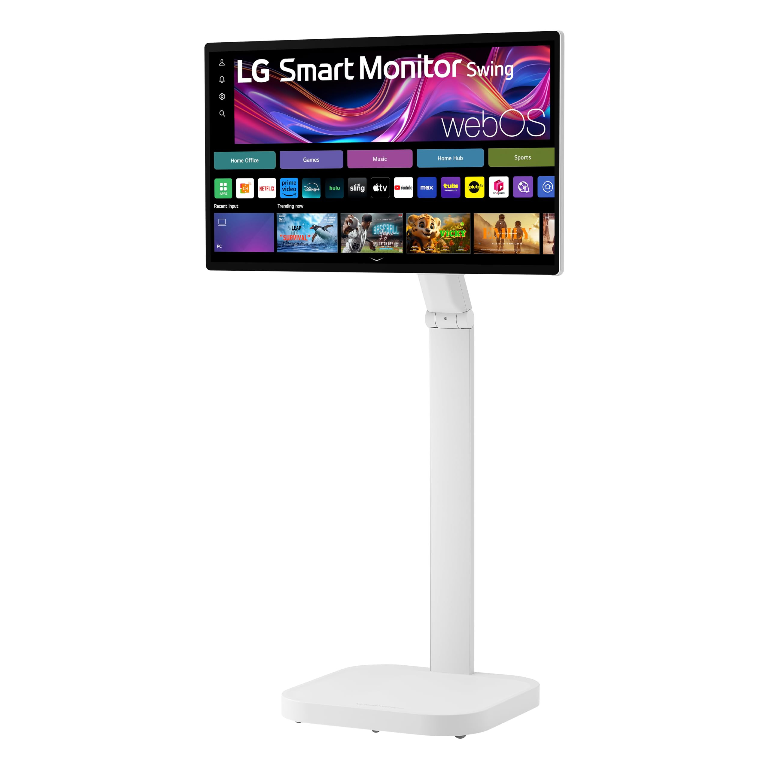 LG Smart Monitor Swing 32U889SA-W 32-Inch 4K UHD (3840x2160) IPS Touchscreen on a Fully Adjustabl... | Amazon (US)
