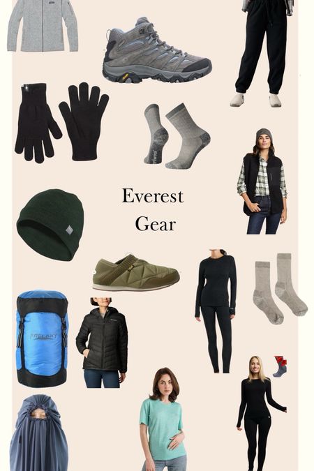 All the Clothing gear and sleeping wear I used for hiking to Everest base camp! 

#LTKU #LTKActive #LTKtravel