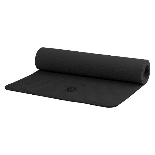 Stott Pilates Eco-Friendly Pilates & Yoga Mat - Black (6mm) | Target