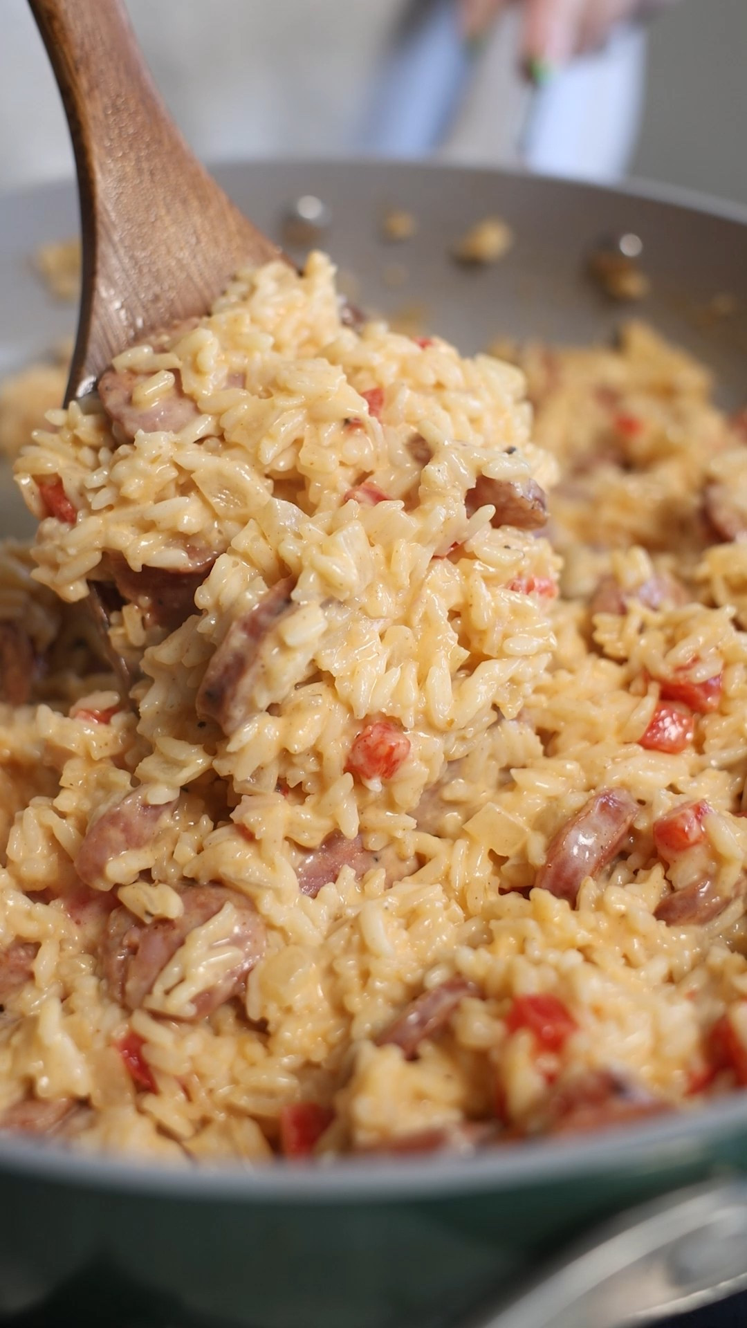 Creamy Cajun Sausage and Rice 

#weeknightrecipes 

#LTKHome #LTKfoodie