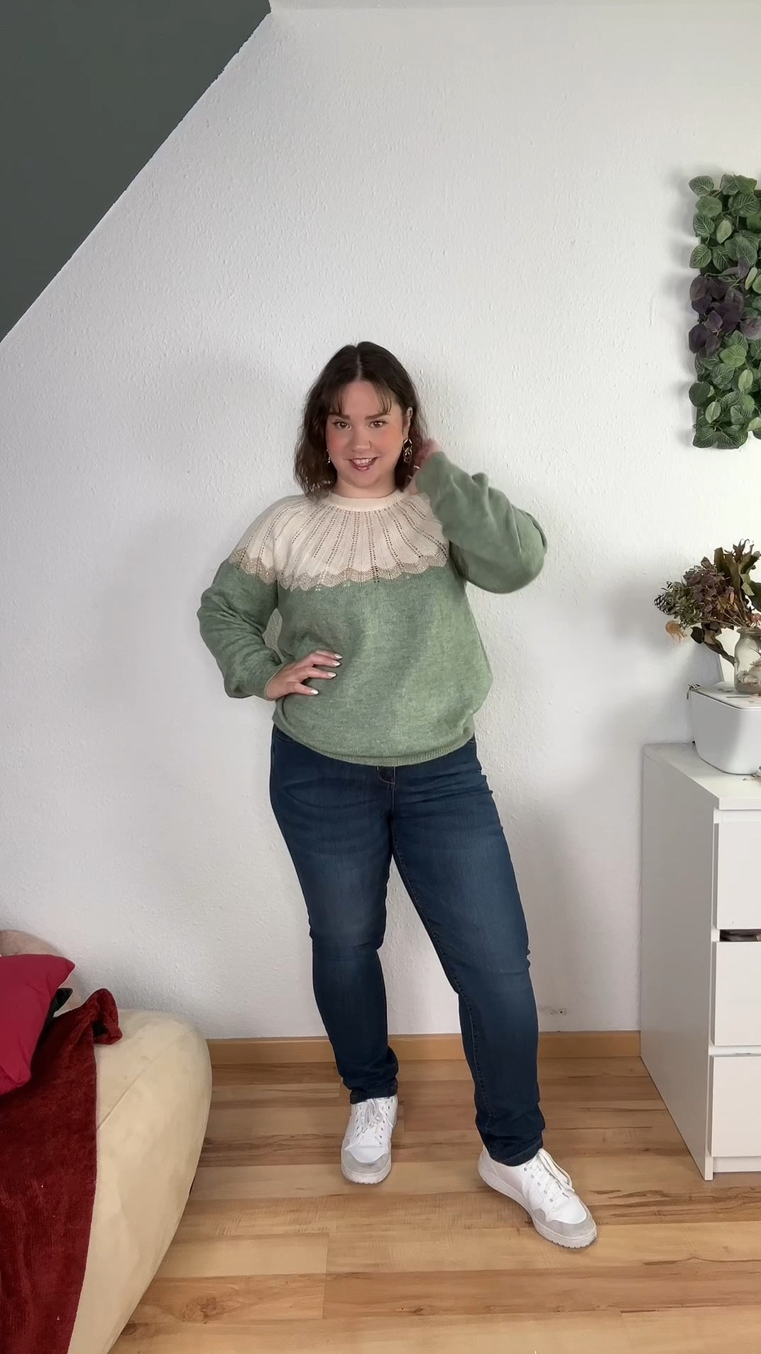 Ich trage hier Größe 44/46

#LTKautumn #LTKplussize #LTKdeutschland