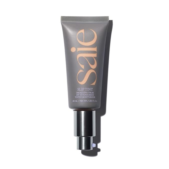 Saie Slip Tint SPF 35 Tinted Moisturizer - Light Coverage Moisturizer + Broad Spectrum Zinc Oxide... | Amazon (US)