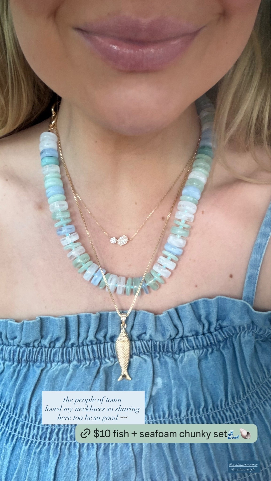 best jewelry find EVER🩵🐚🌊🤍🐟🫧

#LTKgrwm #LTKdayinmylife #LTKootd