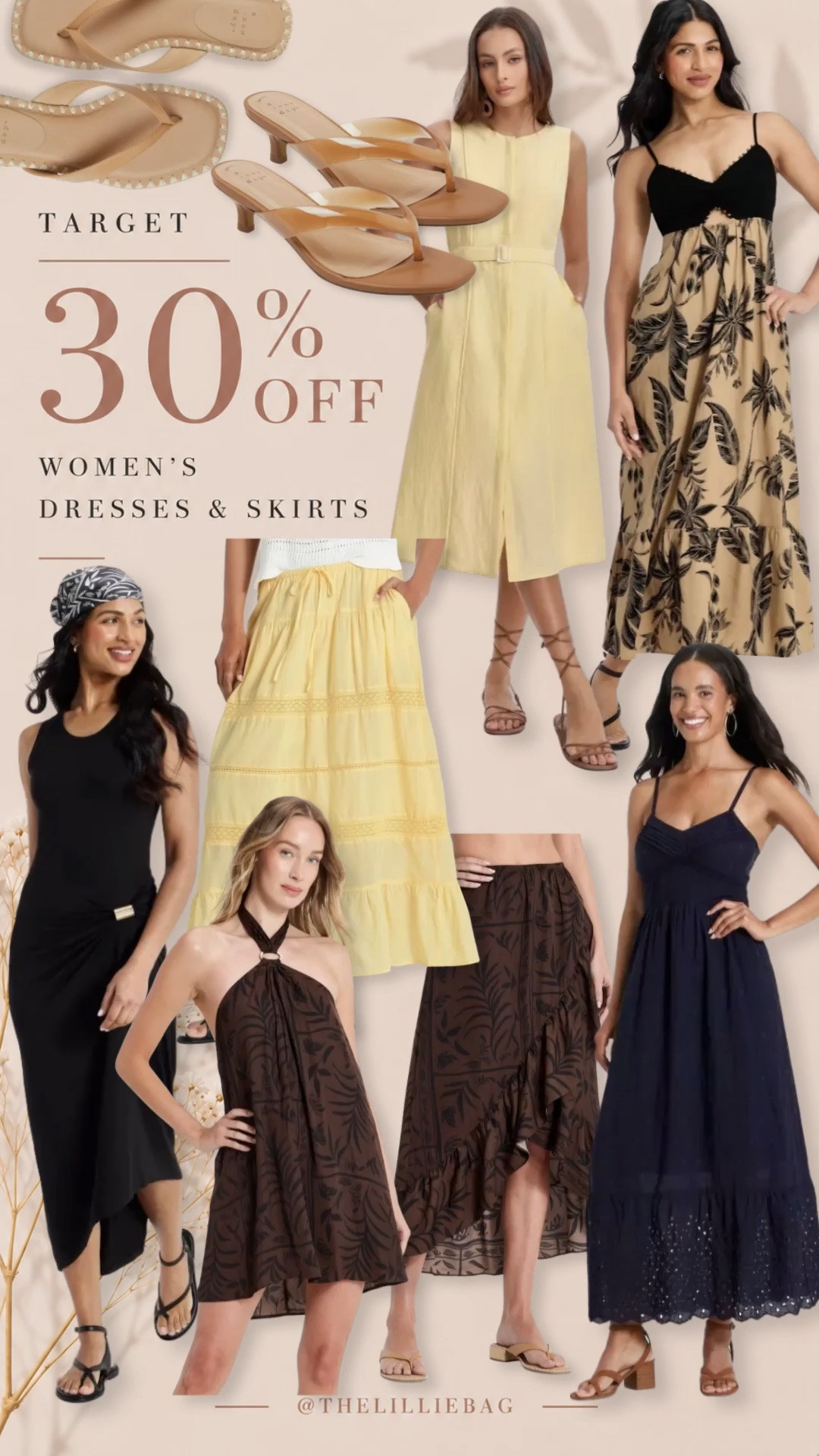 Target sale finds 🤍✨  

30% off women’s dresses + skirts 🙌🏼 and there are SO many good spring/summer styles right now — vacation dresses, easy skirts, neutral sandals, and effortless outfits for every occasion ☀️  

The kind of pieces you’ll wear all season long ✨ everything is linked on my LTK!  

target finds, summer dresses, spring outfits 2026, vacation outfits, midi dresses, skirts, sandals

#LTKSaleAlert #LTKSeasonal