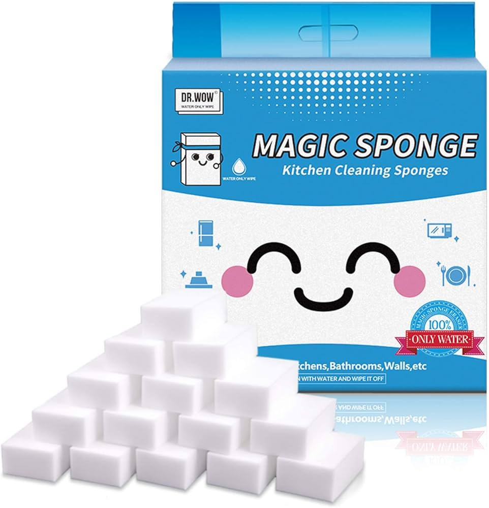 Dr.WOW 21 Pcs/Lot Magic Sponge ,Melamine Sponge - 2X Thicken 2X Long Lasting Cleaning,Eraser Spon... | Amazon (US)