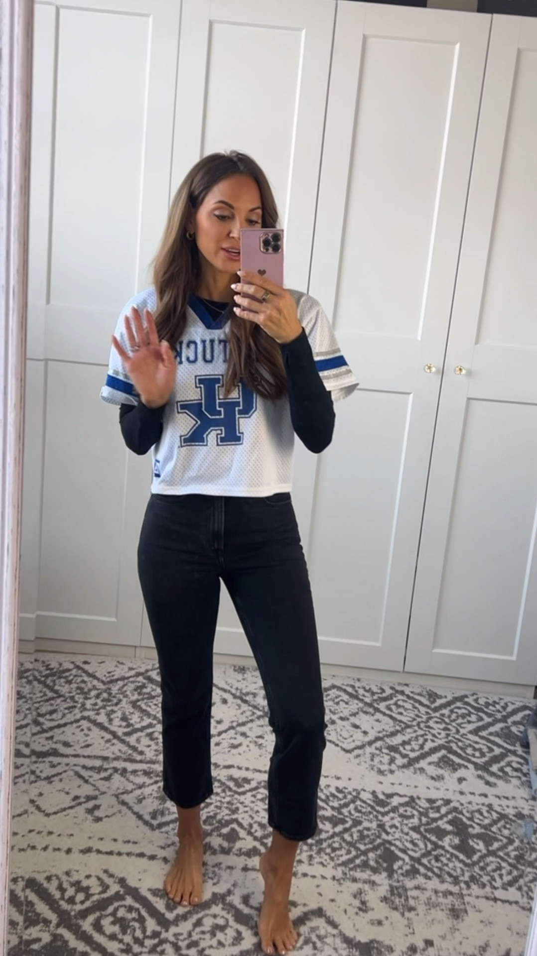 Ankle straight black denim from Abercrombie #blackfriday