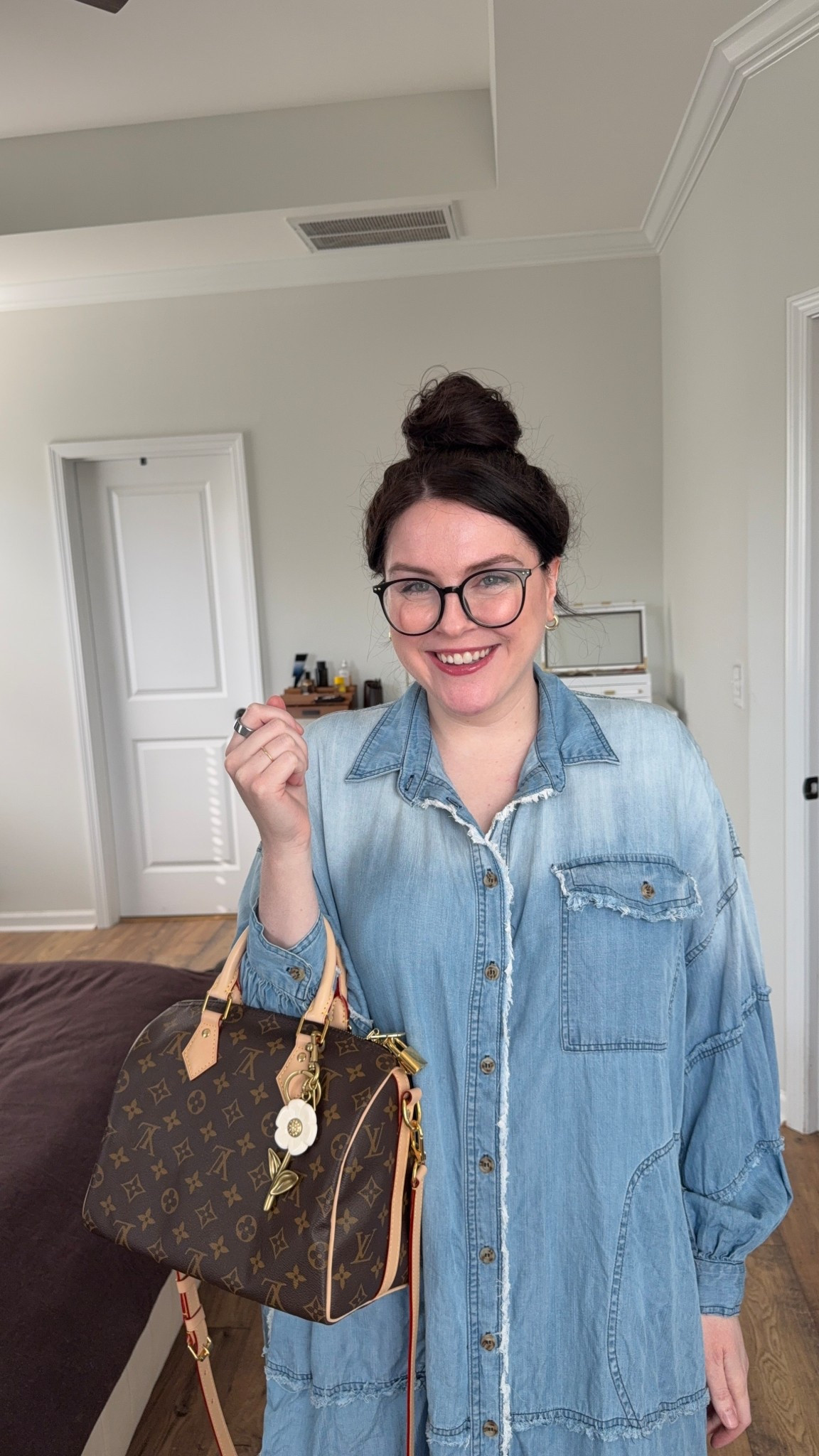 I have this dress in two colors I love it so much! Very oversized, I’m a L/XL and I wear a medium in this. 

#LTKMidsize #LTKootd