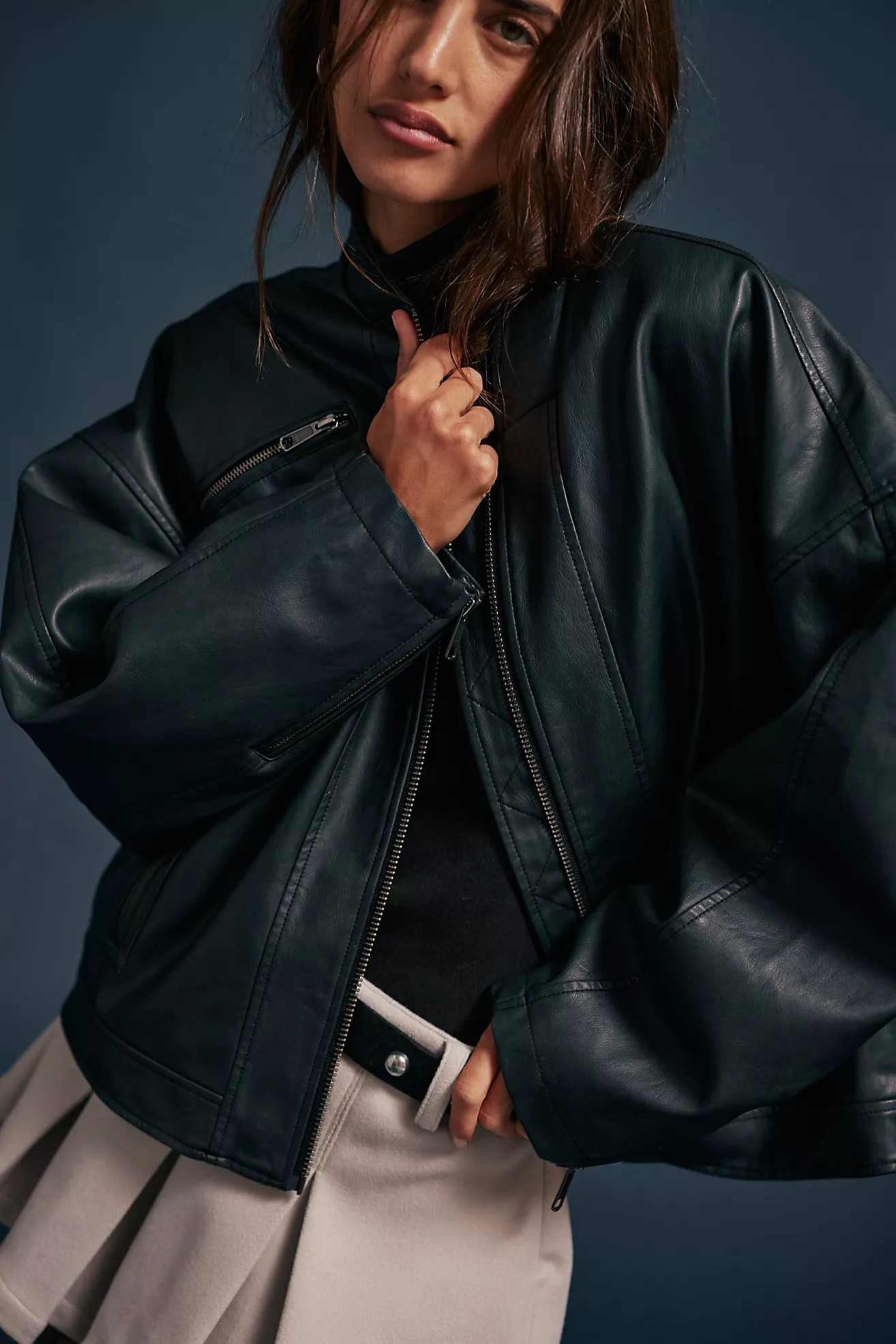 We The Free Vinny Vegan Bomber | Free People (Global - UK&FR Excluded)